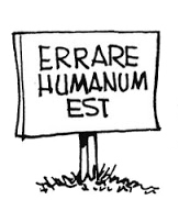 Erare Humanum Est