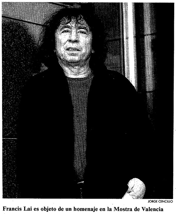 La Vanguardia - 1998 - Entrevista to Francis Lai