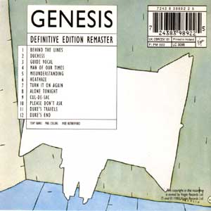 Genesis - Duke