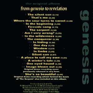 Genesis - From Genesis to Revelation