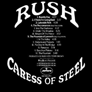 Rush - Caress of Steel