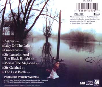 Rick Wakeman - The Myths and Legends of King Arthur and the Knights of the Round Table