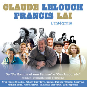 Francis Lai and CLaude Lelouch:  L'intgrale