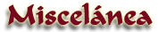 Miscelanea
